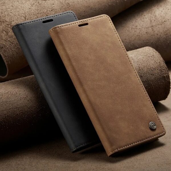 CaseMe Leather Flip Cover for Samsung Galaxy Note 8,9 and 10 - Image 3