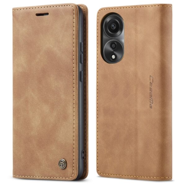 OPPO A18, OPPO A38 and OPPO A58 CaseMe Leather Flip Cover with Wallet Slots - Image 11