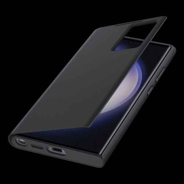 Original Samsung Galaxy S23 Ultra and S24 Ultra Official Clear View Smart Flip Cover - Image 2