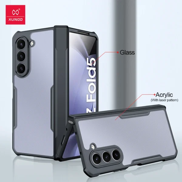 XUNDD Hybrid Armor With Hinge Protection Case Cover For Samsung Galaxy Z Fold 4 and Z Fold 5 - Image 10