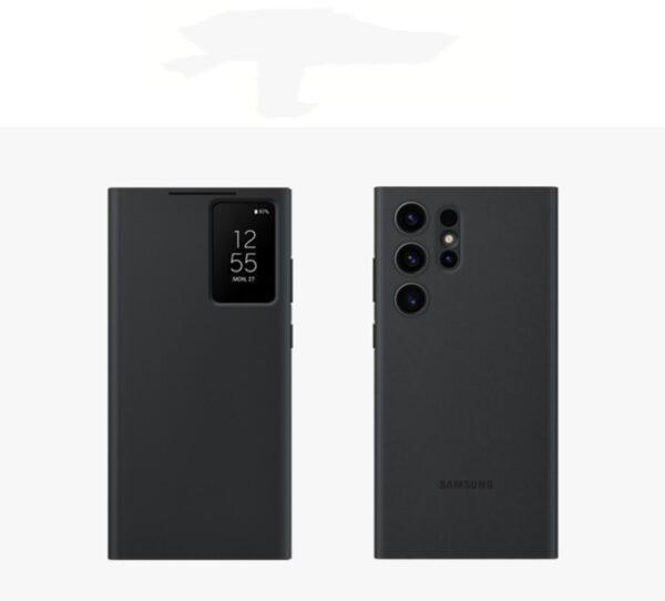 Original Samsung Galaxy S23 Ultra and S24 Ultra Official Clear View Smart Flip Cover - Image 13