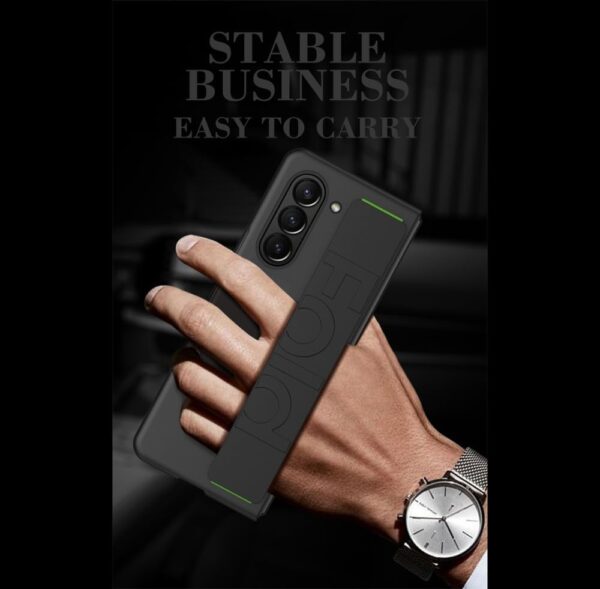 Luxury Creative Silicon Foldable Wristband Phone Case Cover For Samsung Z Fold 5 - Image 6