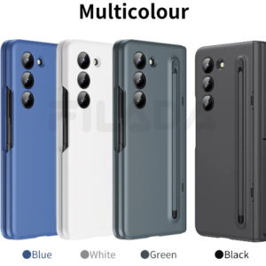 Luxury Premium Invisible Stand Hinge Stand Case Cover With S Pen For Samsung Galaxy Z Fold 3 & 4: