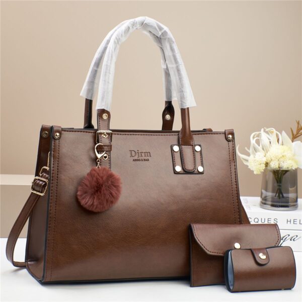 DJRM 3 in 1 New Fashion Women Shoulder and Hand Bag - Image 8