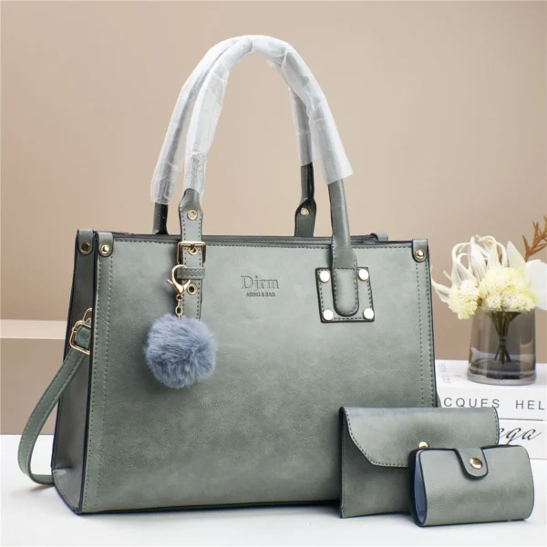 DJRM 3 in 1 New Fashion Women Shoulder and Hand Bag - Image 5