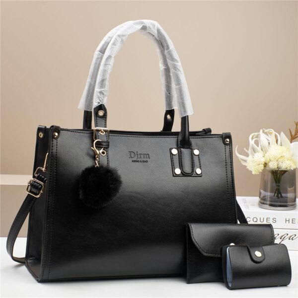 DJRM 3 in 1 New Fashion Women Shoulder and Hand Bag - Image 7