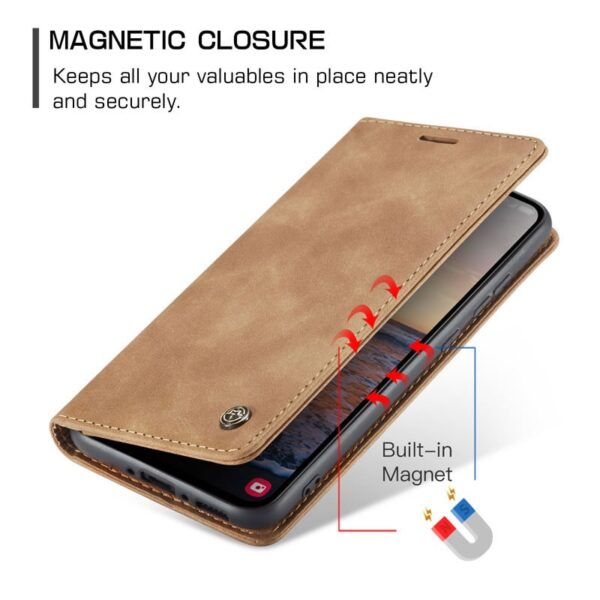 Oppo Reno 7 5g Retro CaseMe Leather Flip Case. - Image 6