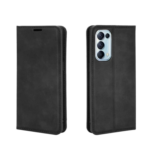 Premium Original and Authentic PU Leather Flip Wallet cover case for Oppo A52 and Oppo A92 - Image 14