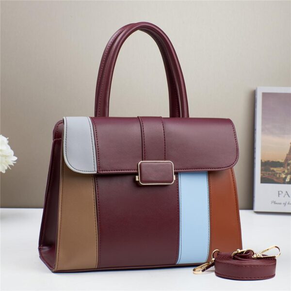 Elegant Susen Pu Leather Ladies Hand Bag Designer Trendy Handbags For Women - Image 7