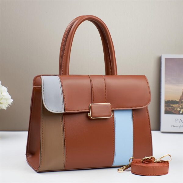 Elegant Susen Pu Leather Ladies Hand Bag Designer Trendy Handbags For Women - Image 5