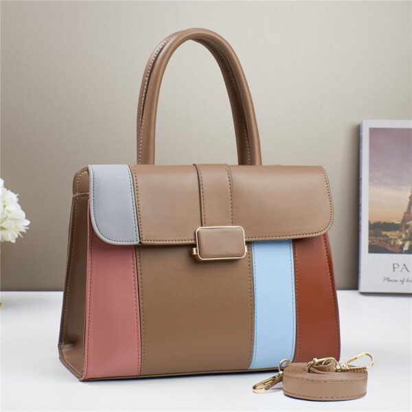 Elegant Susen Pu Leather Ladies Hand Bag Designer Trendy Handbags For Women - Image 4