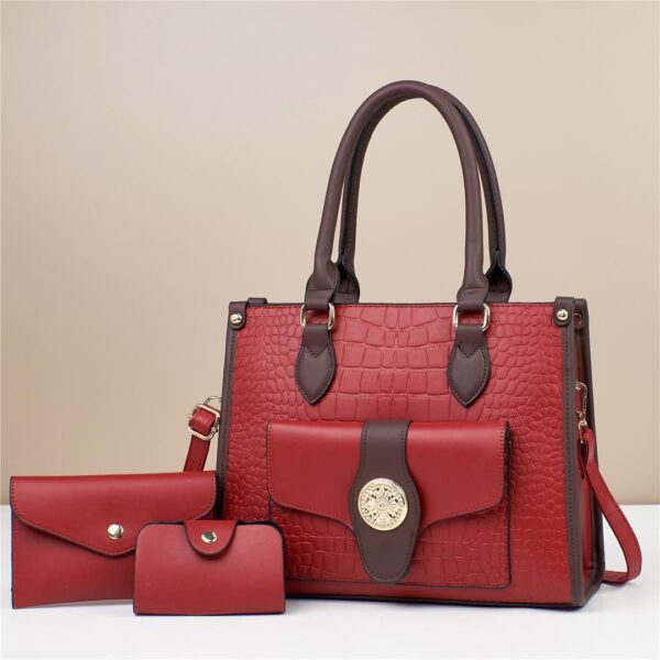 Elevate your style today with this versatile set 3 in 1 Ladies Handbag ! - Image 10