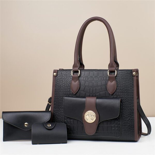 Elevate your style today with this versatile set 3 in 1 Ladies Handbag ! - Image 14