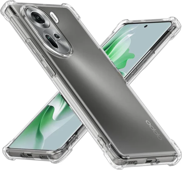 Premium King Kong Antiburst Clear Back Cover Case With Camera Lens for Oppo Reno 11Pro 5G and OPPO Reno 12 5G - Image 11