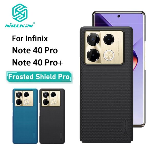 NILLKIN For Infinix Note 40,Note 40 Pro and Note 40 Pro+ Plus 5G Phone Cases Super Frosted Shield Protection - Image 4