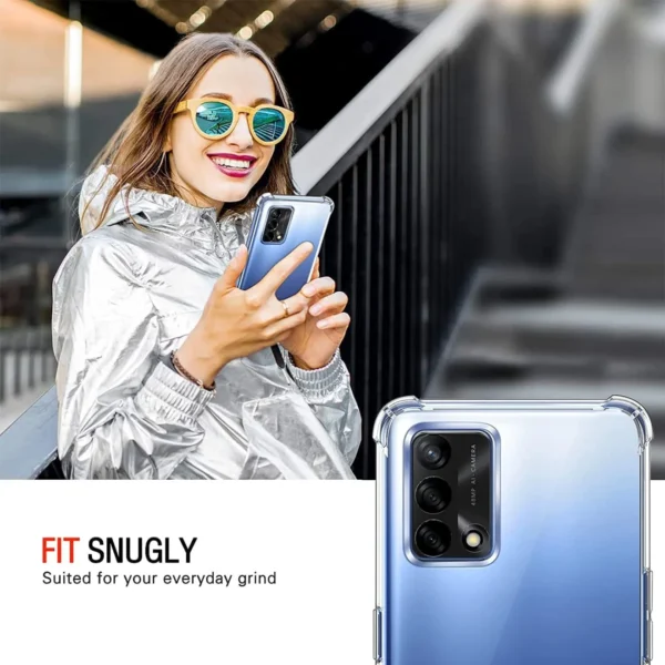 Premium King Kong Antiburst Shockproof Clear Case for Oppo Reno 6 5G - Image 12