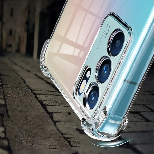 Premium King Kong Antiburst Shockproof Clear Case for Oppo Reno 6 5G - Image 17