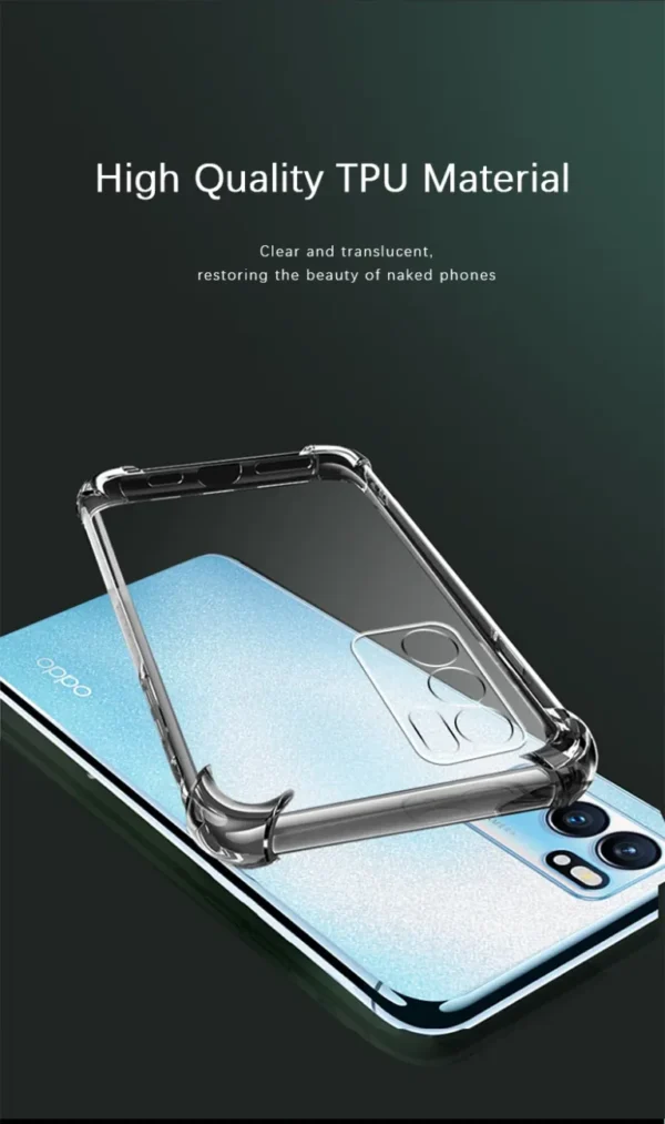 Premium King Kong Antiburst Shockproof Clear Case for Oppo Reno 6 5G - Image 19