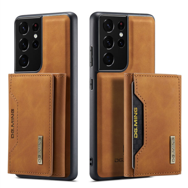 Luxury Premium Luxury 2in1 Separable Leather Card Slot Wallet Magnetic Phone Case For Samsung - Image 2
