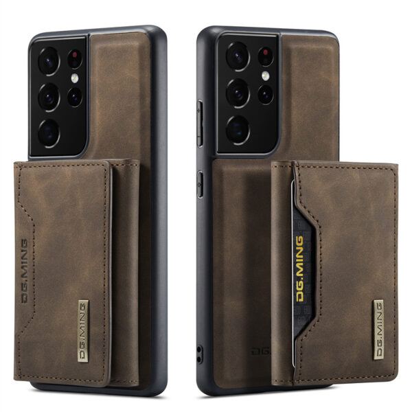 Luxury Premium Luxury 2in1 Separable Leather Card Slot Wallet Magnetic Phone Case For Samsung - Image 5