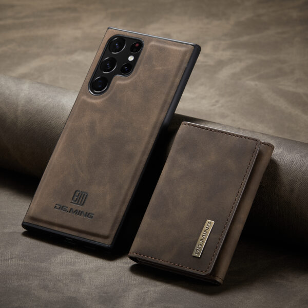 Luxury Premium Luxury 2in1 Separable Leather Card Slot Wallet Magnetic Phone Case For Samsung - Image 12