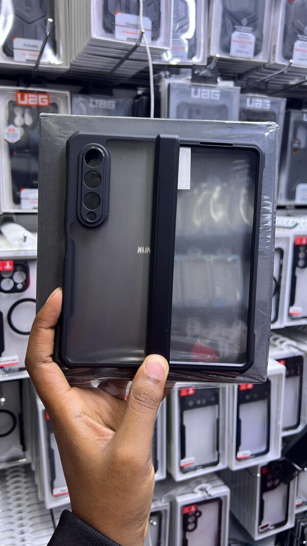 Xundd Airbag Shockproof Bumper Shell Back Transparent Acrylic For Samsung Galaxy Z Fold3 and Z Fold 4 - Image 9