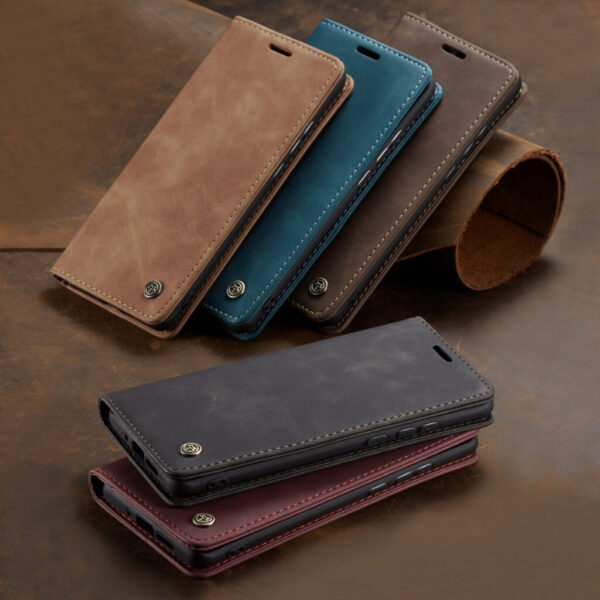 Redmi Retro Caseme flip leather Covers - Image 8