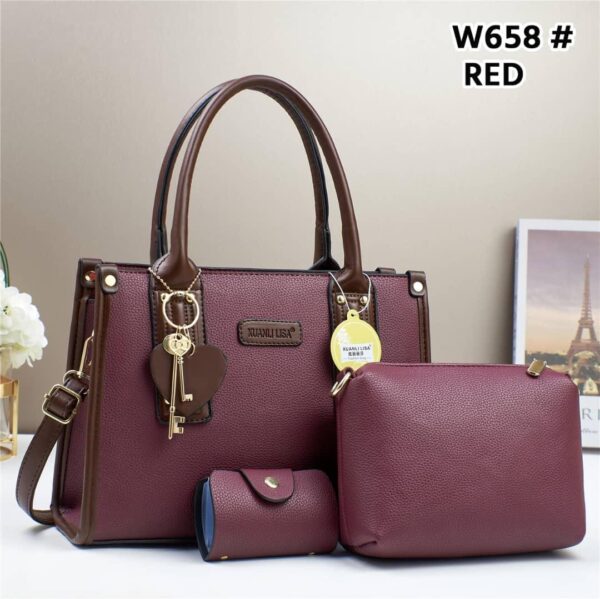 Stylish & Versatile XUANLI LISA 3 in 1 ladies’ handbag set - Image 5