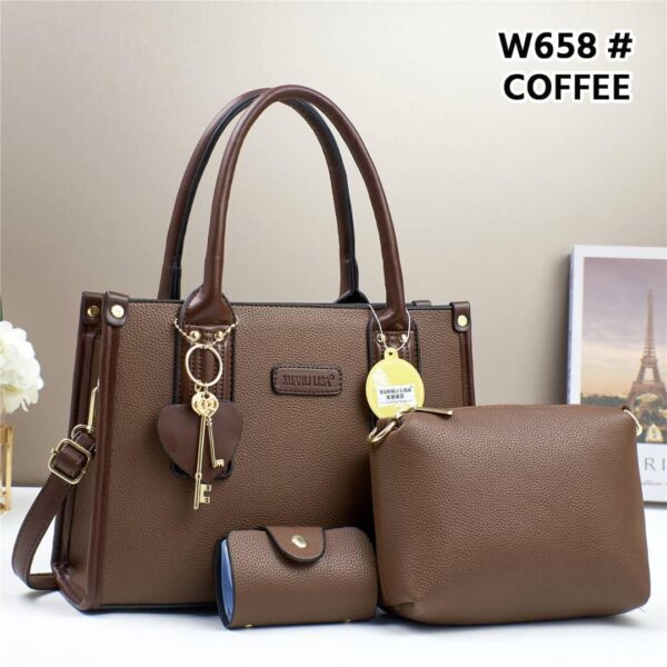 Stylish & Versatile XUANLI LISA 3 in 1 ladies’ handbag set - Image 6