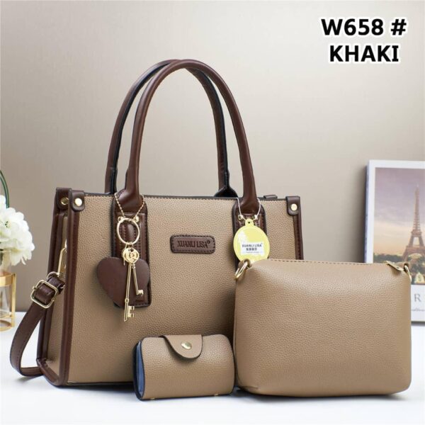 Stylish & Versatile XUANLI LISA 3 in 1 ladies’ handbag set - Image 7
