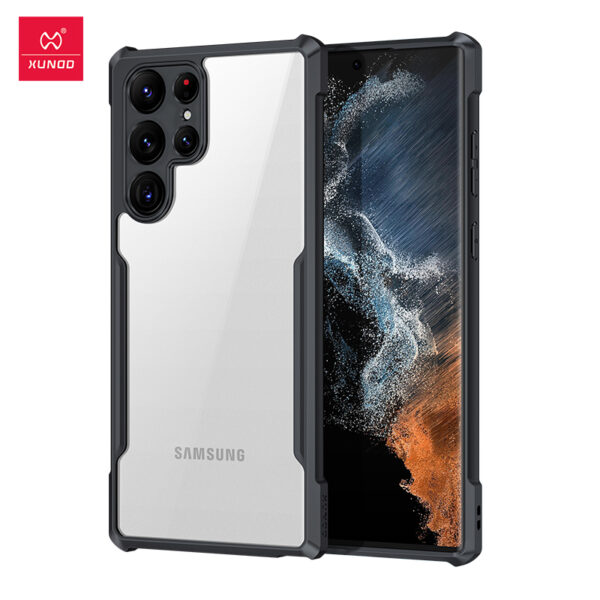 Xundd Beatle Series Shockproof Airbag Camera And Screen Protection Anti-Fingerprint Transparent Back Cover For Samsung Galaxy S22 Ultra, S23 Ultra, S24 Ultra & S25 Ultra - Image 10