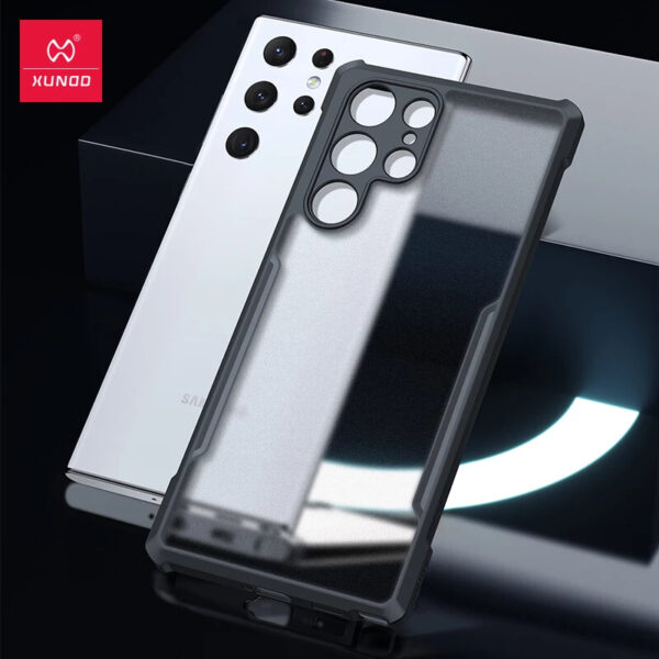 Xundd Beatle Series Shockproof Airbag Camera And Screen Protection Anti-Fingerprint Transparent Back Cover For Samsung Galaxy S22 Ultra, S23 Ultra, S24 Ultra & S25 Ultra - Image 14