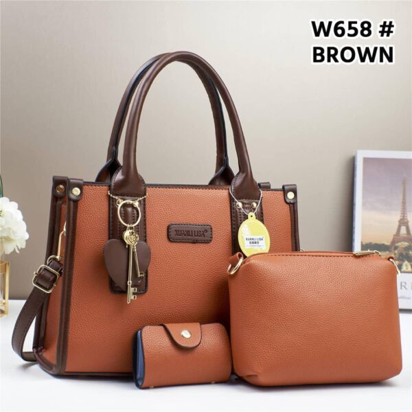 Stylish & Versatile XUANLI LISA 3 in 1 ladies’ handbag set - Image 10