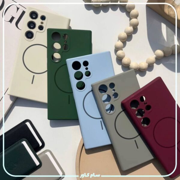 Luxury Premium Silicone Magsafe Wireless Charge Bumper Case Cover For Samsung Galaxy S Series - Image 10