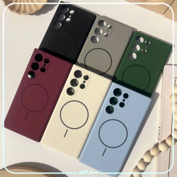 Luxury Premium Silicone Magsafe Wireless Charge Bumper Case Cover For Samsung Galaxy S Series - Image 11