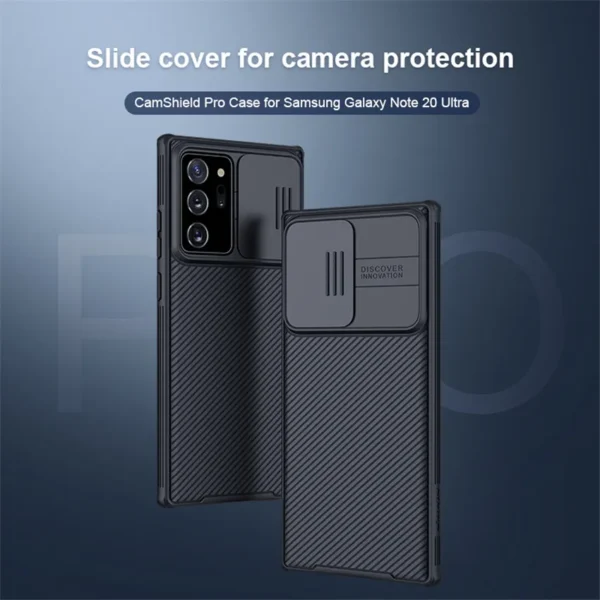Nillkin CamShield Phone Cover Case For Samsung Galaxy Note 20 Ultra, S21 Ultra, S22 Ultra and S23 Ultra - Image 25