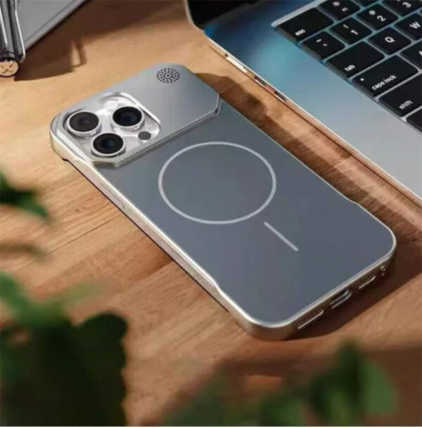 Luxury Premium MagSafe AG Matte Aromatherapy Fragrance Frameless Hard Case Cover For iPhone Series - Image 2