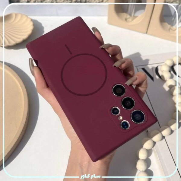 Luxury Premium Silicone Magsafe Wireless Charge Bumper Case Cover For Samsung Galaxy S Series - Image 5