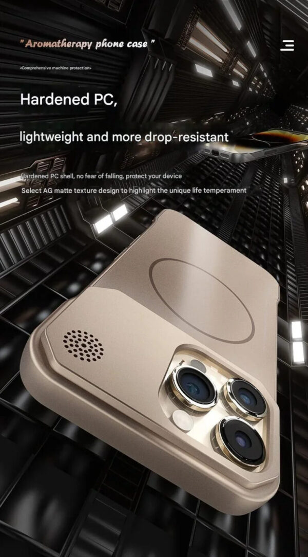 Luxury Premium MagSafe AG Matte Aromatherapy Fragrance Frameless Hard Case Cover For iPhone Series - Image 21