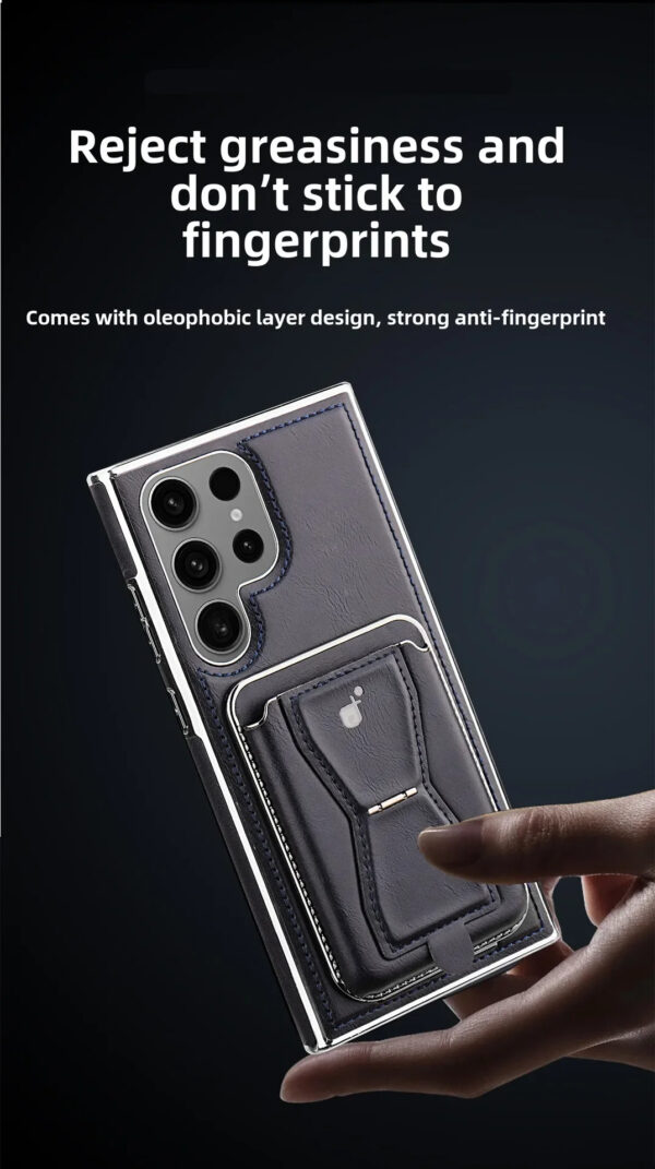 Premium Leather Case for Samsung With Card Holder & MagSafe For Samsung S23 Ultra,S24 Ultra and S25 Ultra. - Image 8