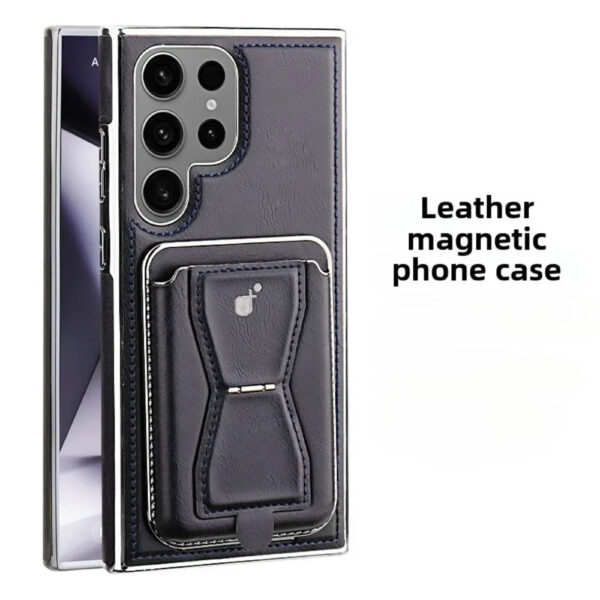 Premium Leather Case for Samsung With Card Holder & MagSafe For Samsung S23 Ultra,S24 Ultra and S25 Ultra. - Image 14