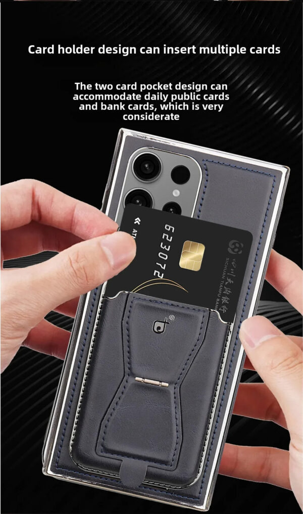 Premium Leather Case for Samsung With Card Holder & MagSafe For Samsung S23 Ultra,S24 Ultra and S25 Ultra. - Image 7