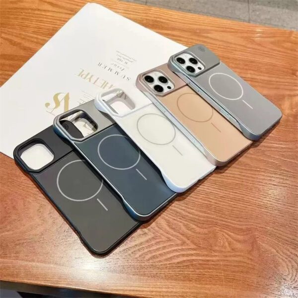 Luxury Premium MagSafe AG Matte Aromatherapy Fragrance Frameless Hard Case Cover For iPhone Series