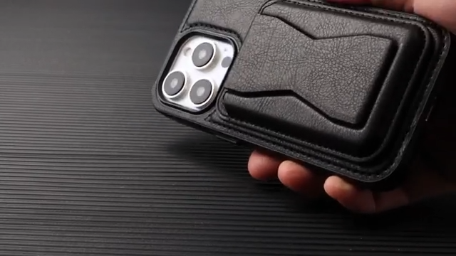 iPhone 14/15/16 Pro Max Case Leather, 2 in 1 Detachable,Compatible with MagSafe,with Card Holder, PU Leather Kickstand Card Slots Case. - Image 22