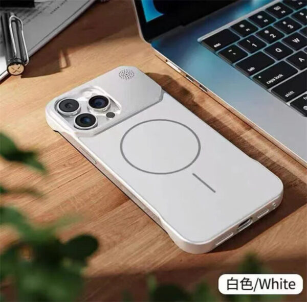 Luxury Premium MagSafe AG Matte Aromatherapy Fragrance Frameless Hard Case Cover For iPhone Series - Image 4