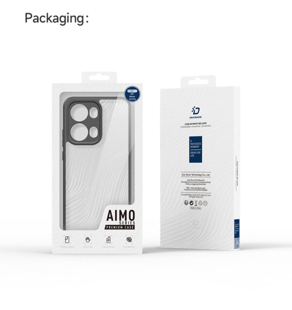 AIMO Premium Quality Shockproof Protective Bumper Case for OPPO RENO 13 5G and RENO 13F 5G. - Image 10