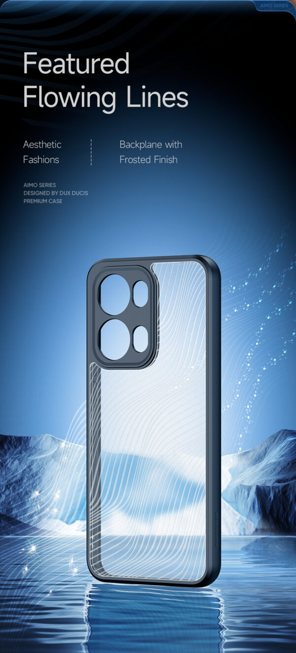 AIMO Premium Quality Shockproof Protective Bumper Case for OPPO RENO 13 5G and RENO 13F 5G. - Image 6