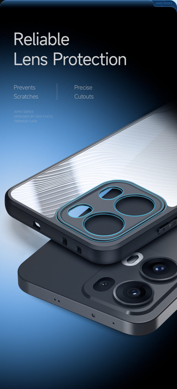 AIMO Premium Quality Shockproof Protective Bumper Case for OPPO RENO 13 5G and RENO 13F 5G. - Image 8