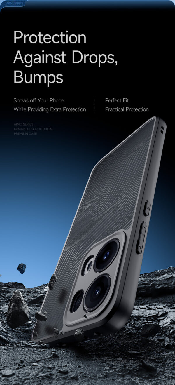 AIMO Premium Quality Shockproof Protective Bumper Case for OPPO RENO 13 5G and RENO 13F 5G. - Image 13