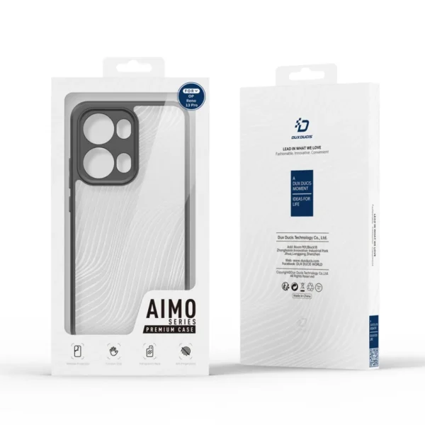 AIMO Premium Quality Shockproof Protective Bumper Case for OPPO RENO 13 5G and RENO 13F 5G. - Image 5